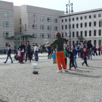 Brandenburg Bubble Man, Berlin. Photo by Scarlett Messenger