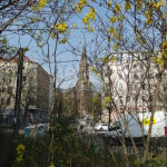 Zionskirche, Volkspark am Weinbergsweg, Berlin. Photo by Scarlett Messenger