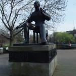 Heinrich Heine, Volkspark am Weinbergsweg, Berlin. Photo by Scarlett Messenger