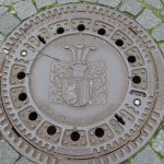 Manhole Cover, Leipzig. Photo by Scarlett Messenger