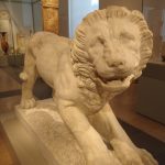 Lion, Altes Museum, Berlin. Photo by Scarlett Messenger