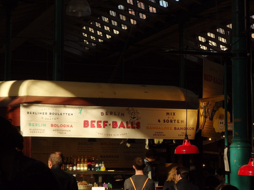 Berlin Beef Balls, Markthalle IX, Berlin. Photo by Scarlett Messenger