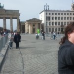 Brandenburg Gate Selfie. Photo by Elliott Cribbs
