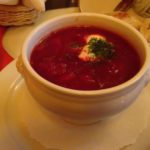 Russian Food at Gorki Park Cafe, Berlin. Photo by Scarlett Messenger