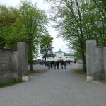 Gate, Sachsenhausen Concentration Camp, Oranienburg. Photo by Scarlett Messenger