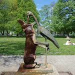 The Wolf and the Stork, Treptower Park, Berlin. Photo by Scarlett Messenger