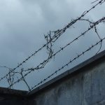 Barbed Wire, Sachsenhausen Concentration Camp, Oranienburg. Photo by Scarlett Messenger