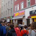 Angry Chicken, May Day, Kreuzberg. Photo by Scarlett Messenger