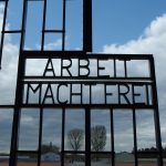 "Arbeit Mach Frei", Sachsenhausen Concentration Camp, Oranienburg. Photo by Scarlett Messenger