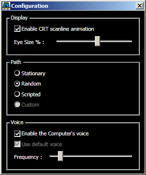 Config Window